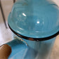 Vintage Turquiose Enamel Coffee Kettle