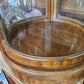 Weiman Curved Glass Curio Cabinet - Local Pickup Only in East Aurora, NY