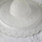 Art Deco Frosted Bonnet Style Ceiling Light Fixture Shade