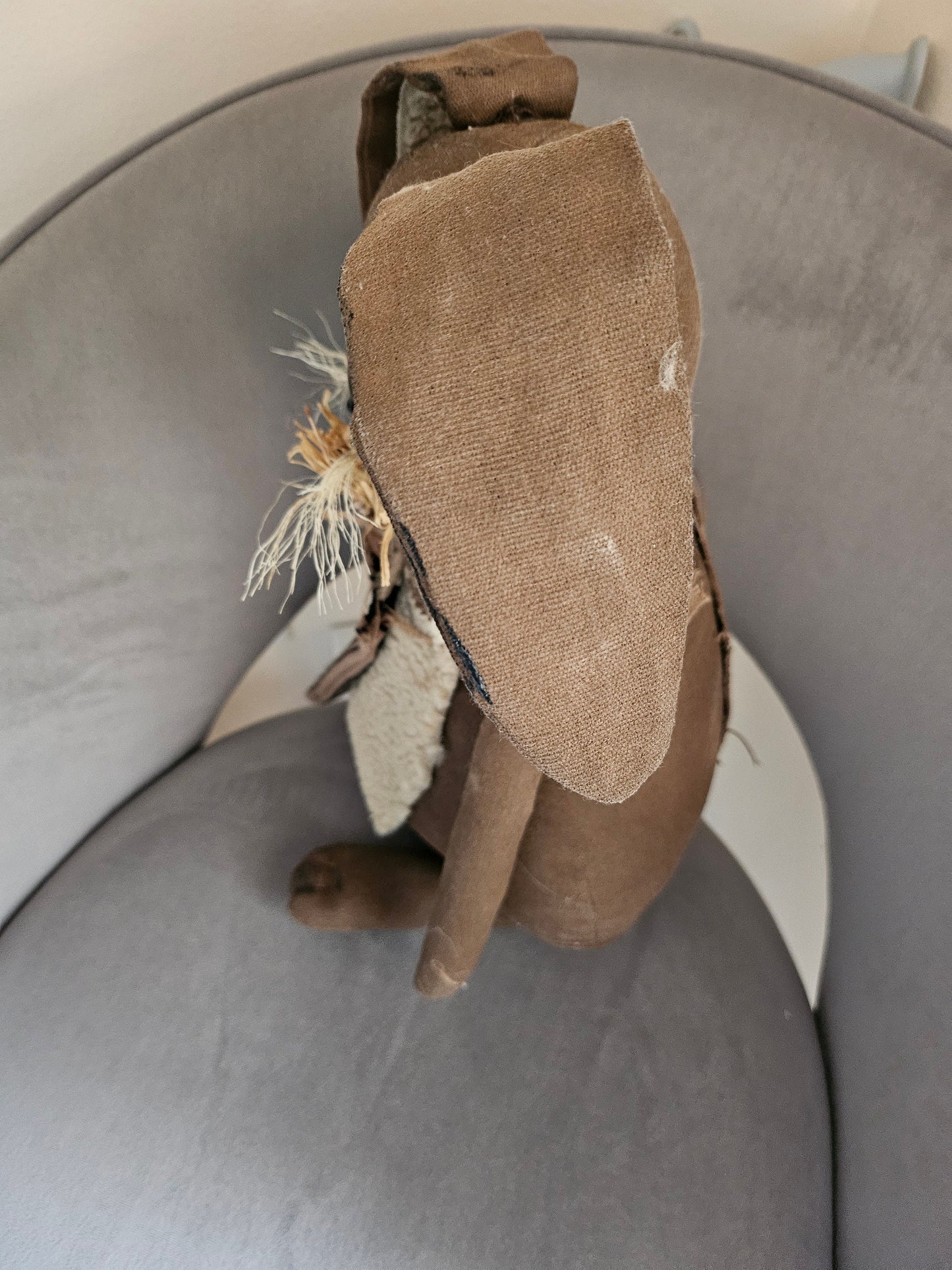 Primitive Handmade Cottontail Bunny