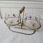 MCM Leaf Sugar and Creamer Set