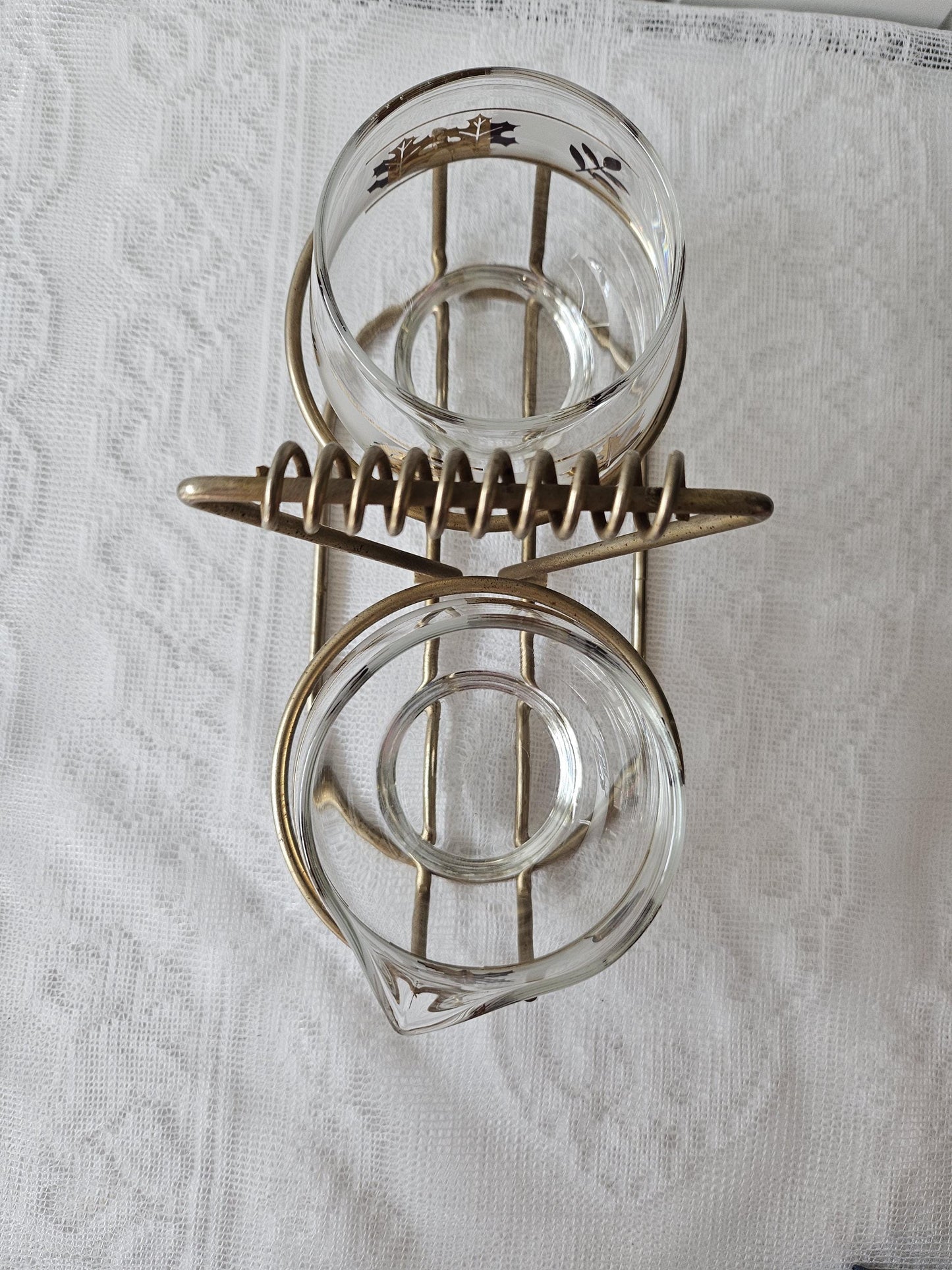 MCM Leaf Sugar and Creamer Set