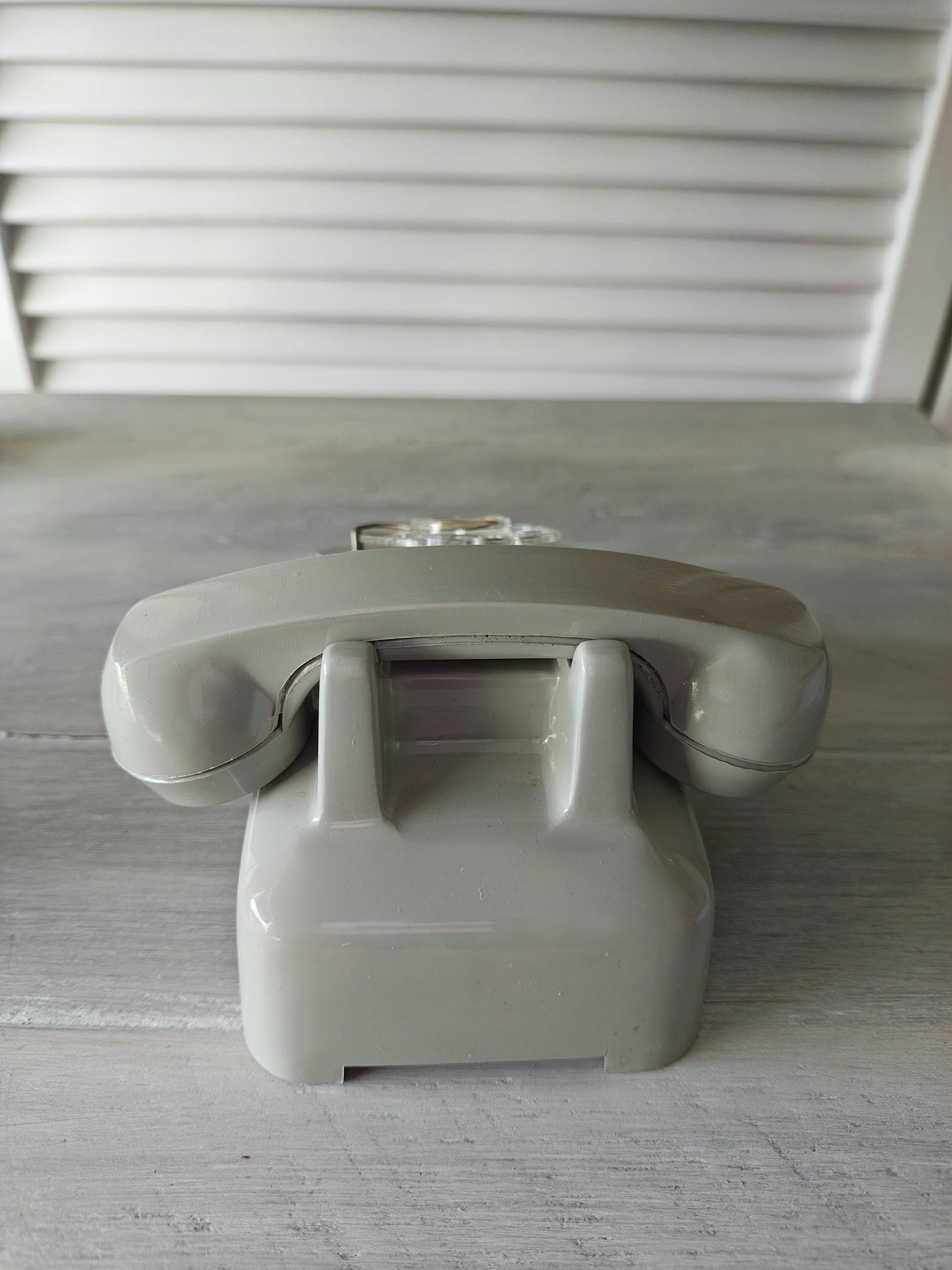 Mini Rotary Dial Salesman Phone (Gray)