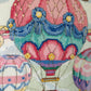 Framed Cross-stitch Hot Air Balloons