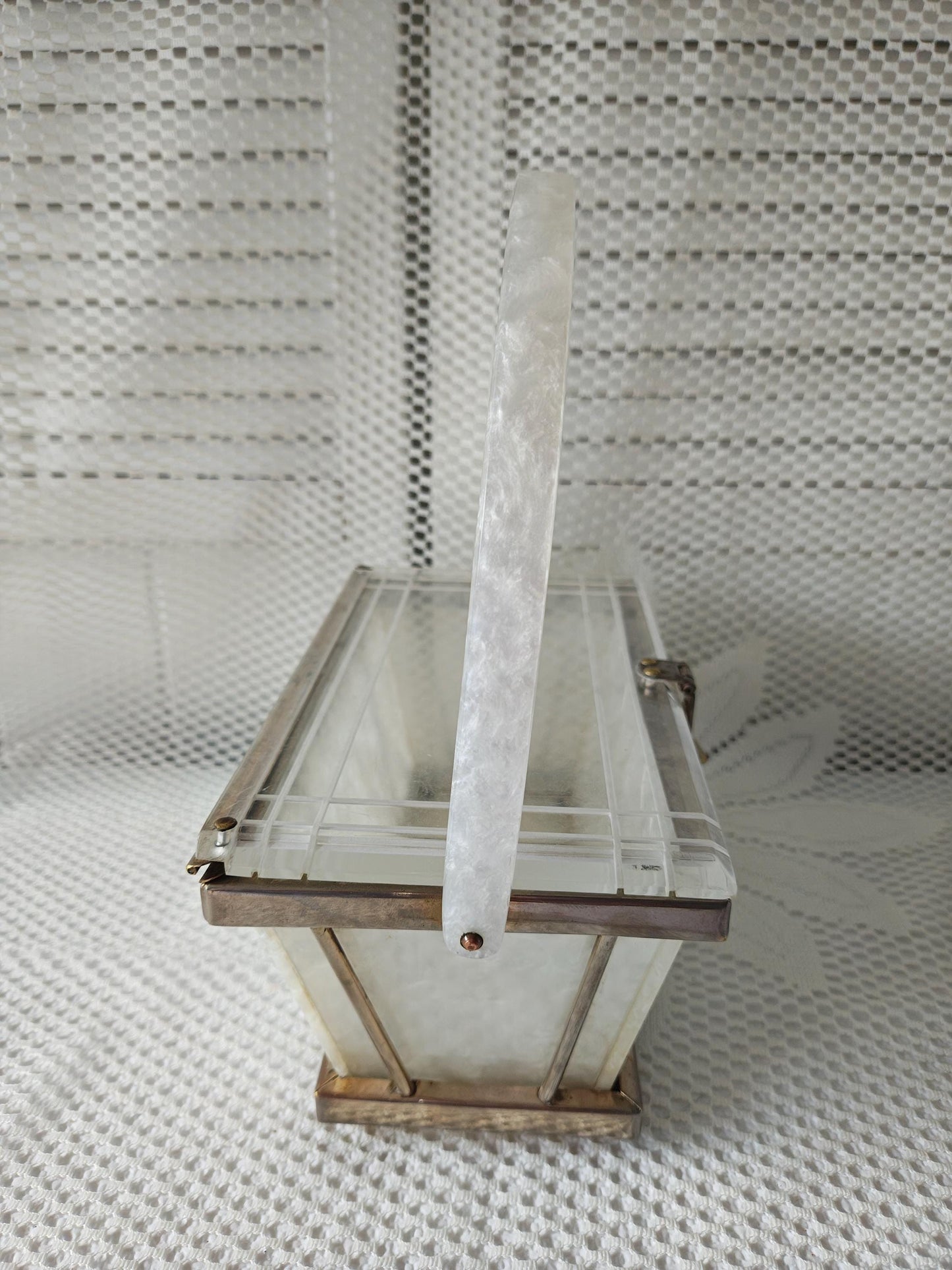 Art Deco Lucite Handbag