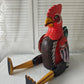 Rooster Wood Yard Decor