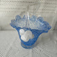Fratelli Toso Art Glass Basket Vase
