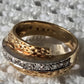 Vintage Estate Diamond Highway Ring 14K