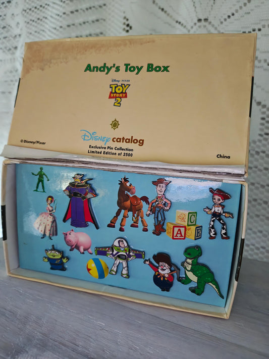 Disney Pins Andy's Toy Box Toy Story 2