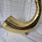Vintage Hosley Brass Cornucopia Decor