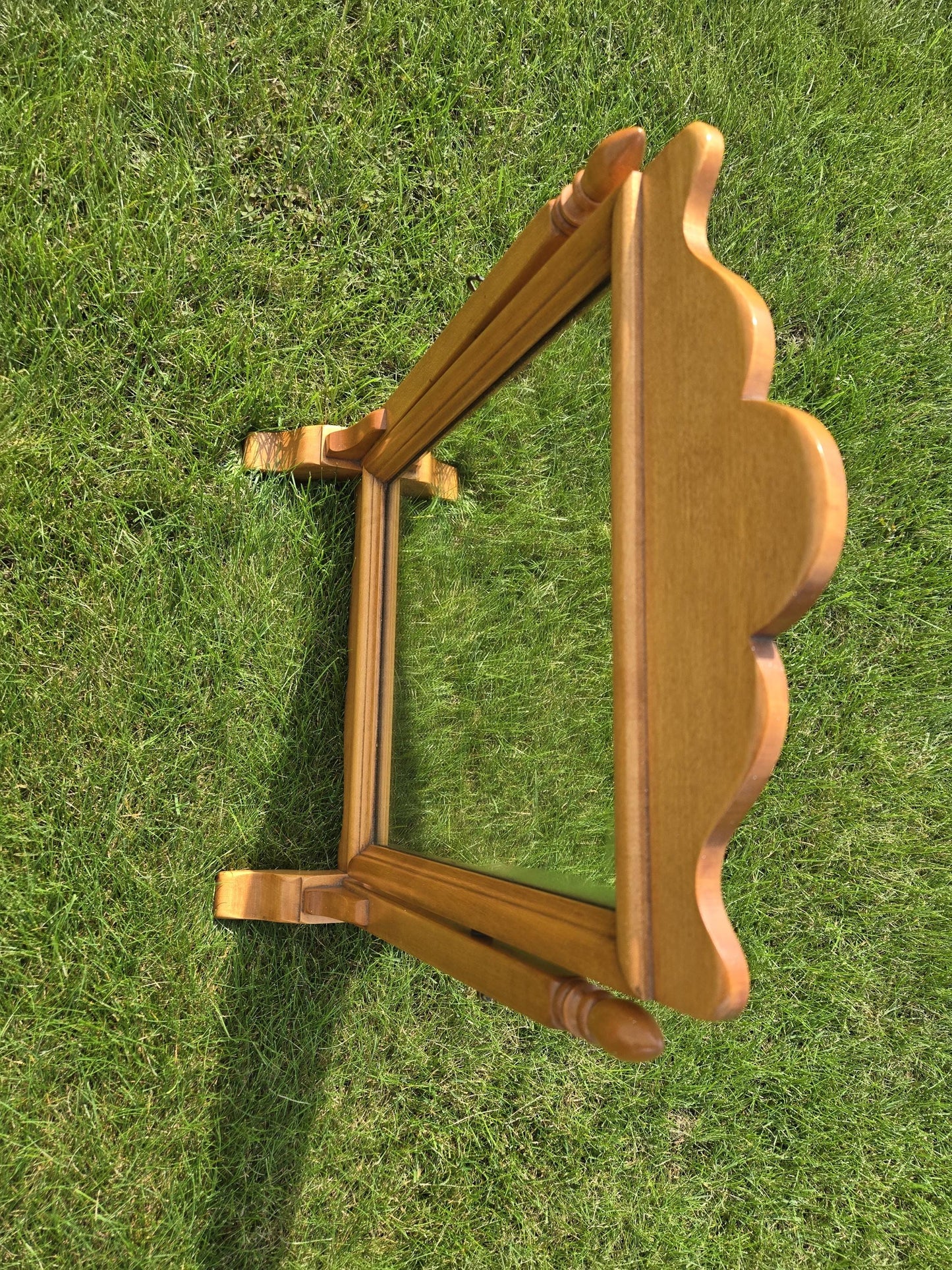 Whitney Maple Wood Shaving Mirror