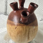 Stoneware Pottery Chimney 5-Neck Vase