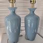 Ceramic Speckle Table Lamps (2)