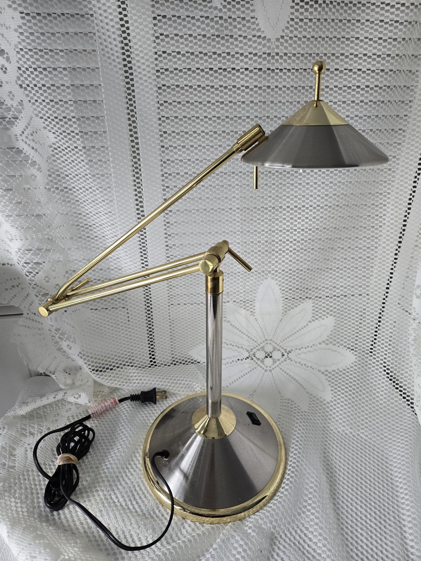 Vintage Desk Halogen Lamp