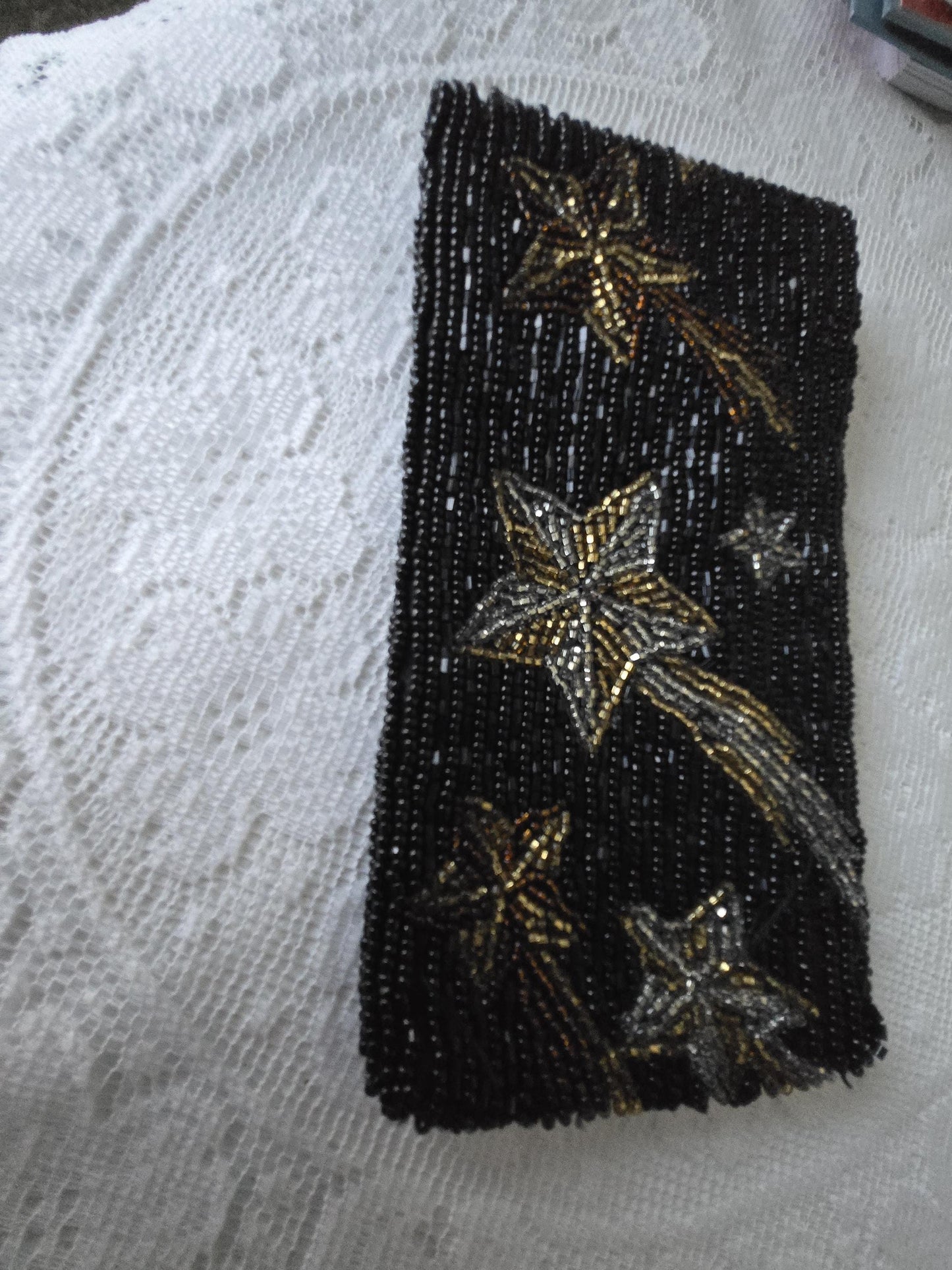 Vintage Beaded Lillian Vernon Eyeglass Case