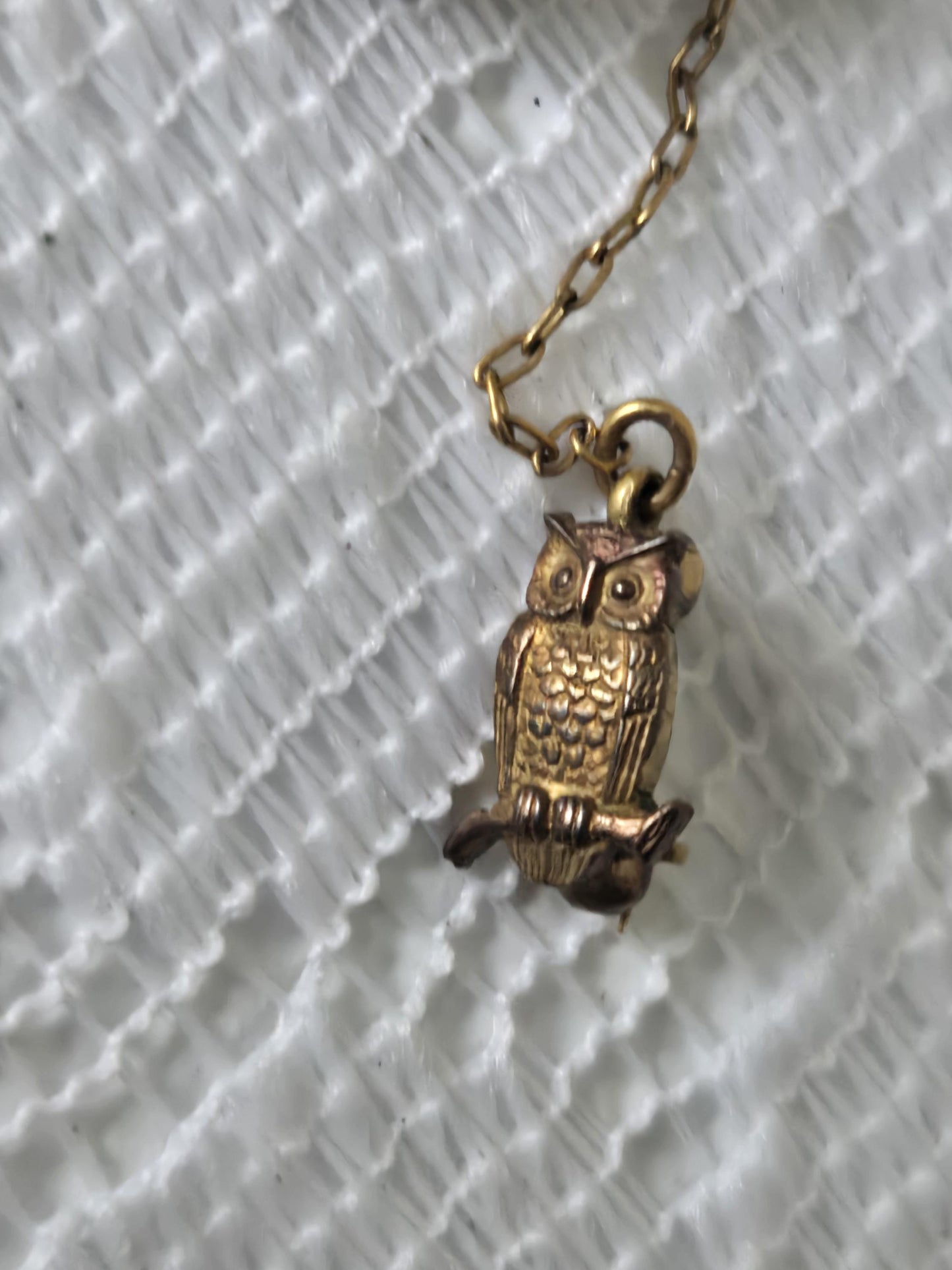 Dramatics Vintage Gold Filled Pin