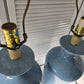 Ceramic Speckle Table Lamps (2)