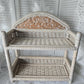 Vintage Wicker Wall Shelf