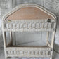 Vintage Wicker Wall Shelf