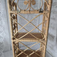Vintage Rattan & Wicker Wall Shelf