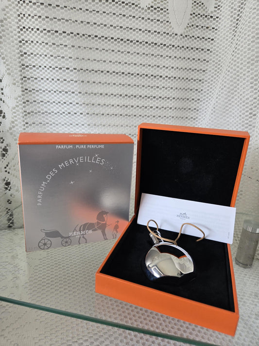 Vintage Hermes Parfum Des Merveilles Necklace Spray