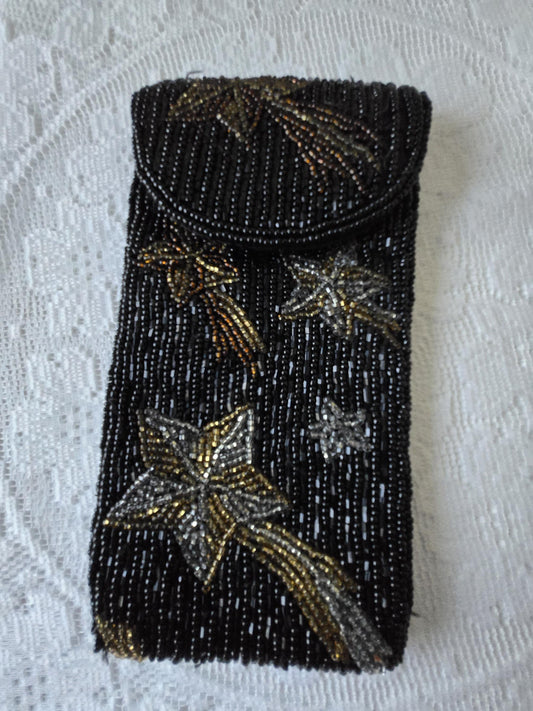 Vintage Beaded Lillian Vernon Eyeglass Case