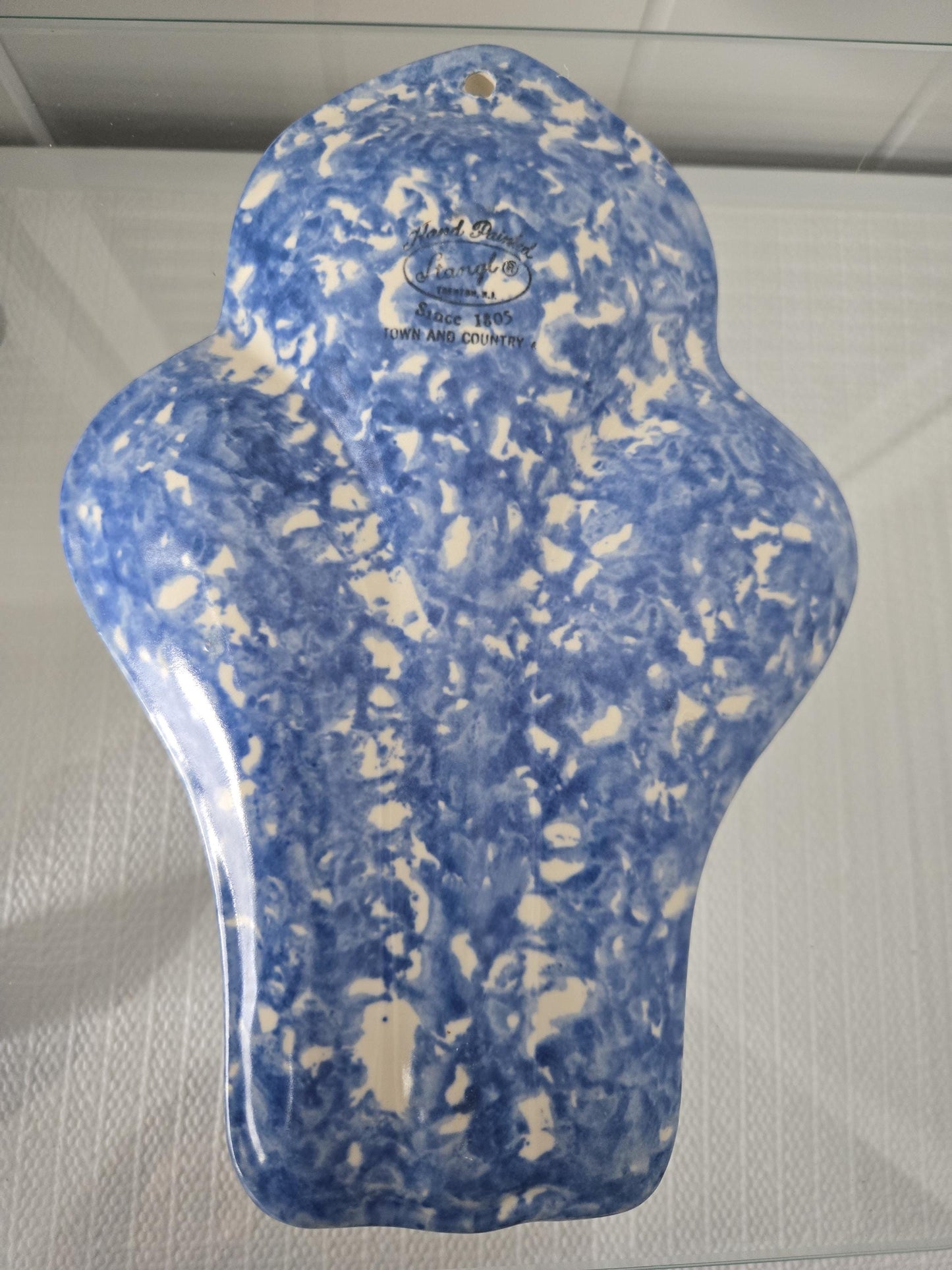 Stangl Spoon Rest Hand Painted Ceramic