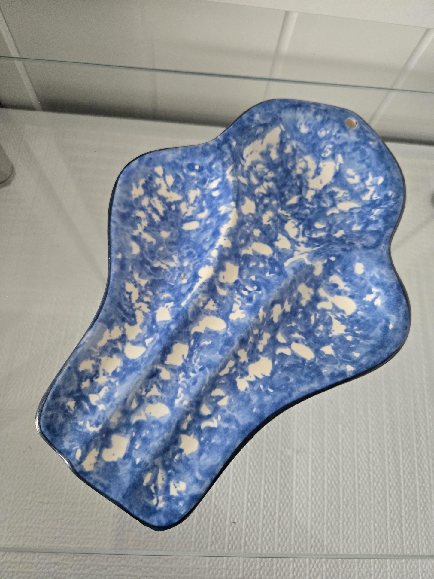 Stangl Spoon Rest Hand Painted Ceramic