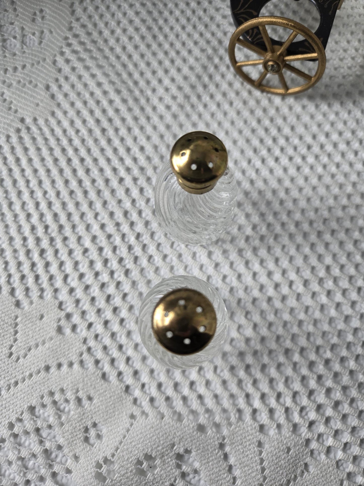 Gay Nineties Tricycle Salt and Pepper Set