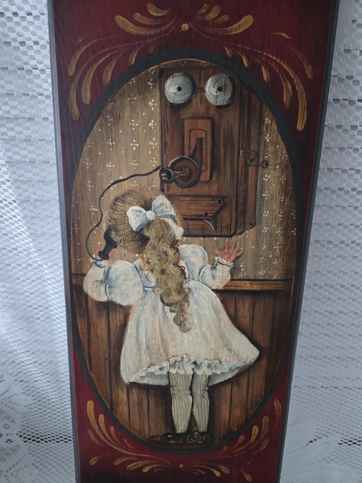 Nostalgic Telephone Wall Stand