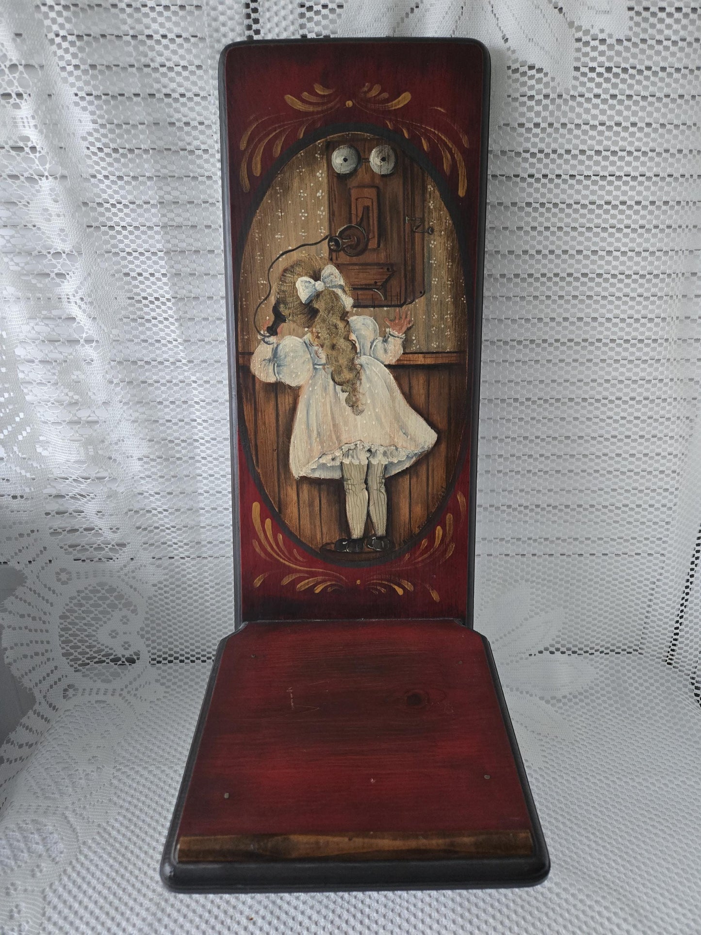 Nostalgic Telephone Wall Stand