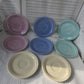 Modern California Vernonware Saucers (8)