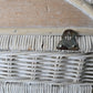 Vintage Wicker Wall Shelf