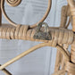 Vintage Rattan & Wicker Wall Shelf