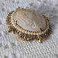 Florenza Cameo Pin Brooch