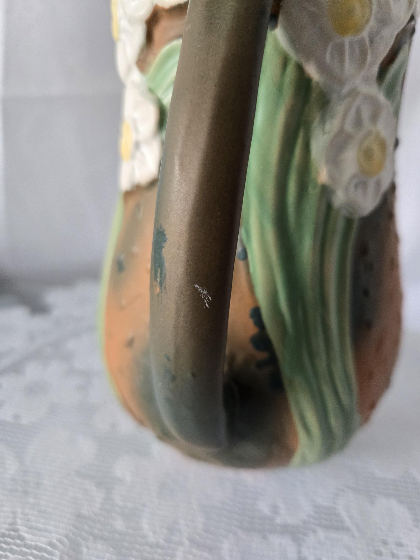 Roseville Jonquil Dual Handle Vase