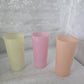 Vintage Small Pastel Tupperware Tumblers