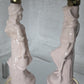 Pink Porcelain Figural Boudoir Lamps (2)