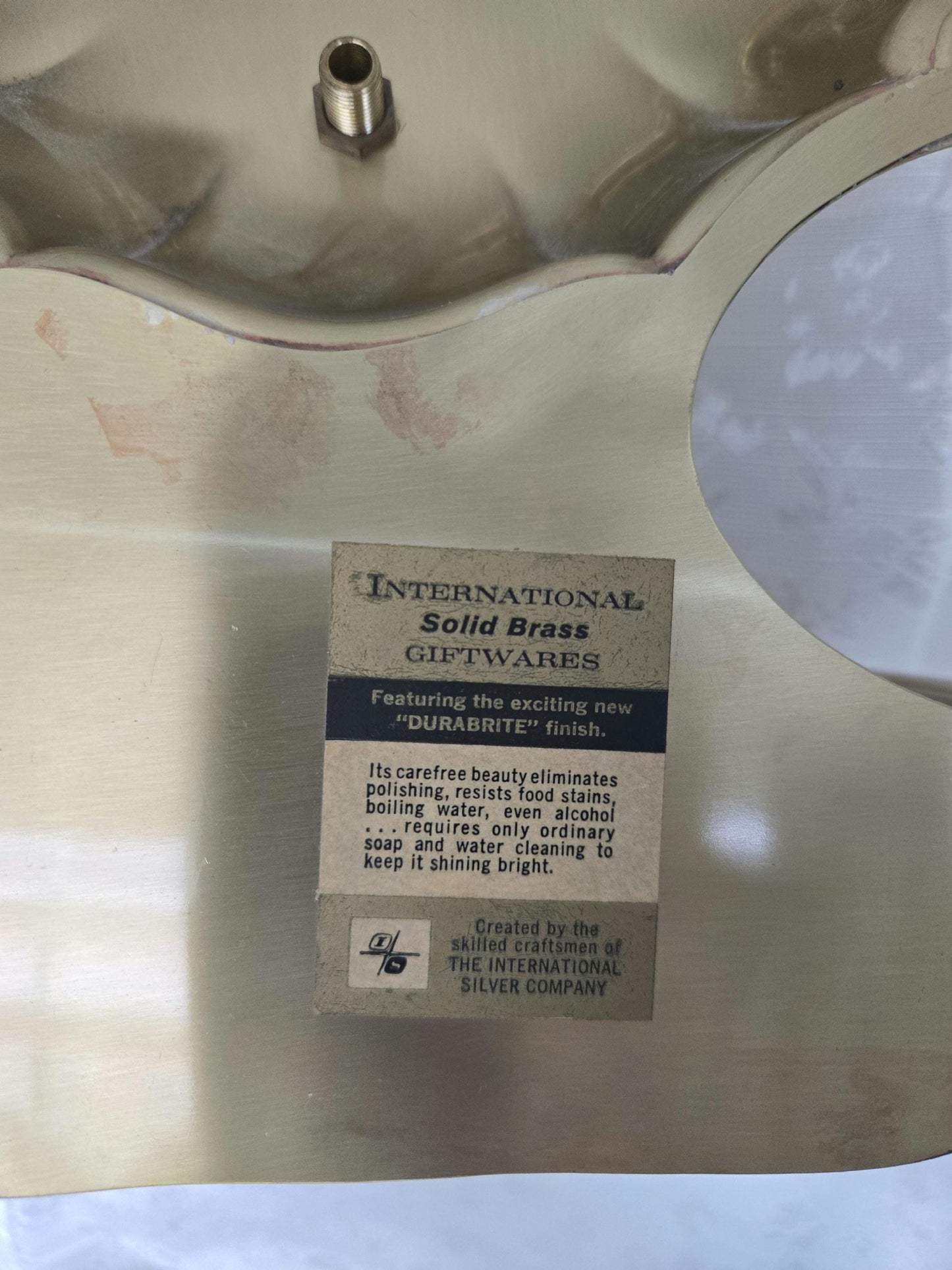 International Silver Brass Lavabo