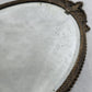 Vintage Brass Filigree Hand Mirror