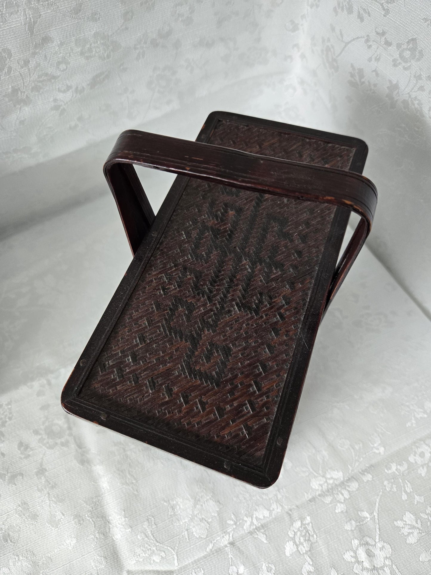 Woven Chinese Tiered Basket