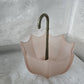 Umbrella Pink Frosted Glass