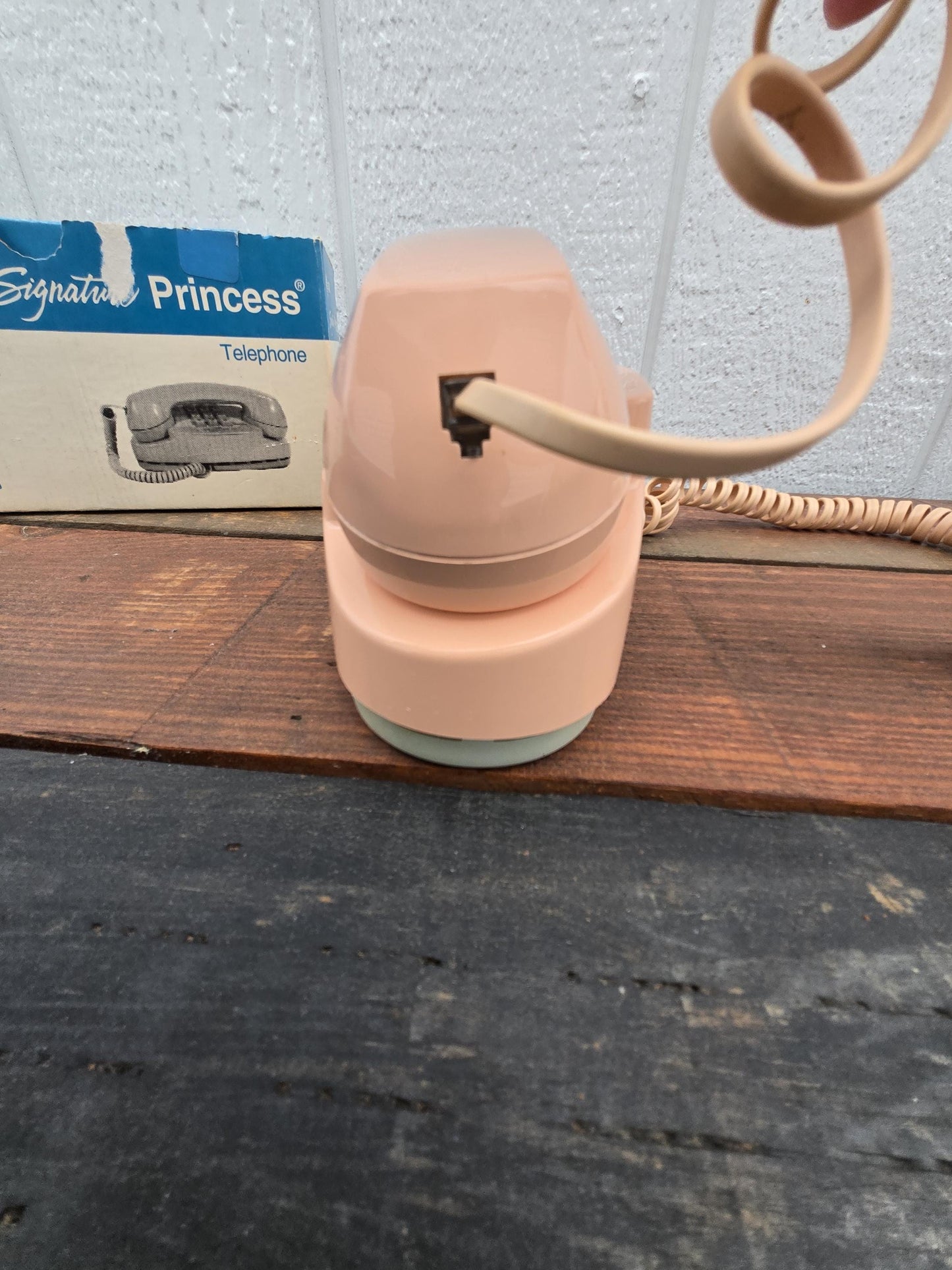AT&T Princess Signature Push Button Phone - Peach