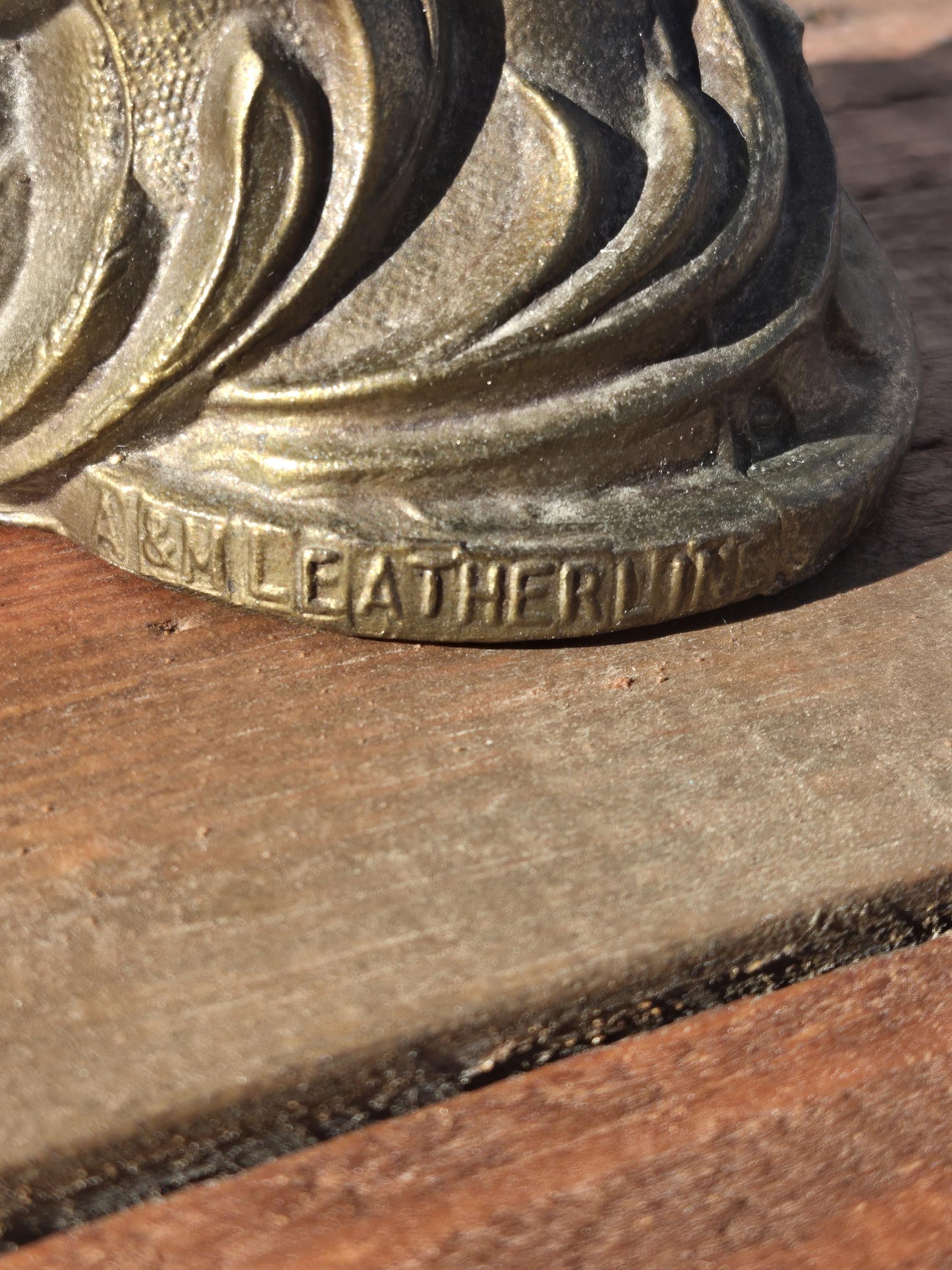 Art Nouveau Cherub Pen Holder