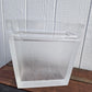 Mid Century Lucite Waste Basket