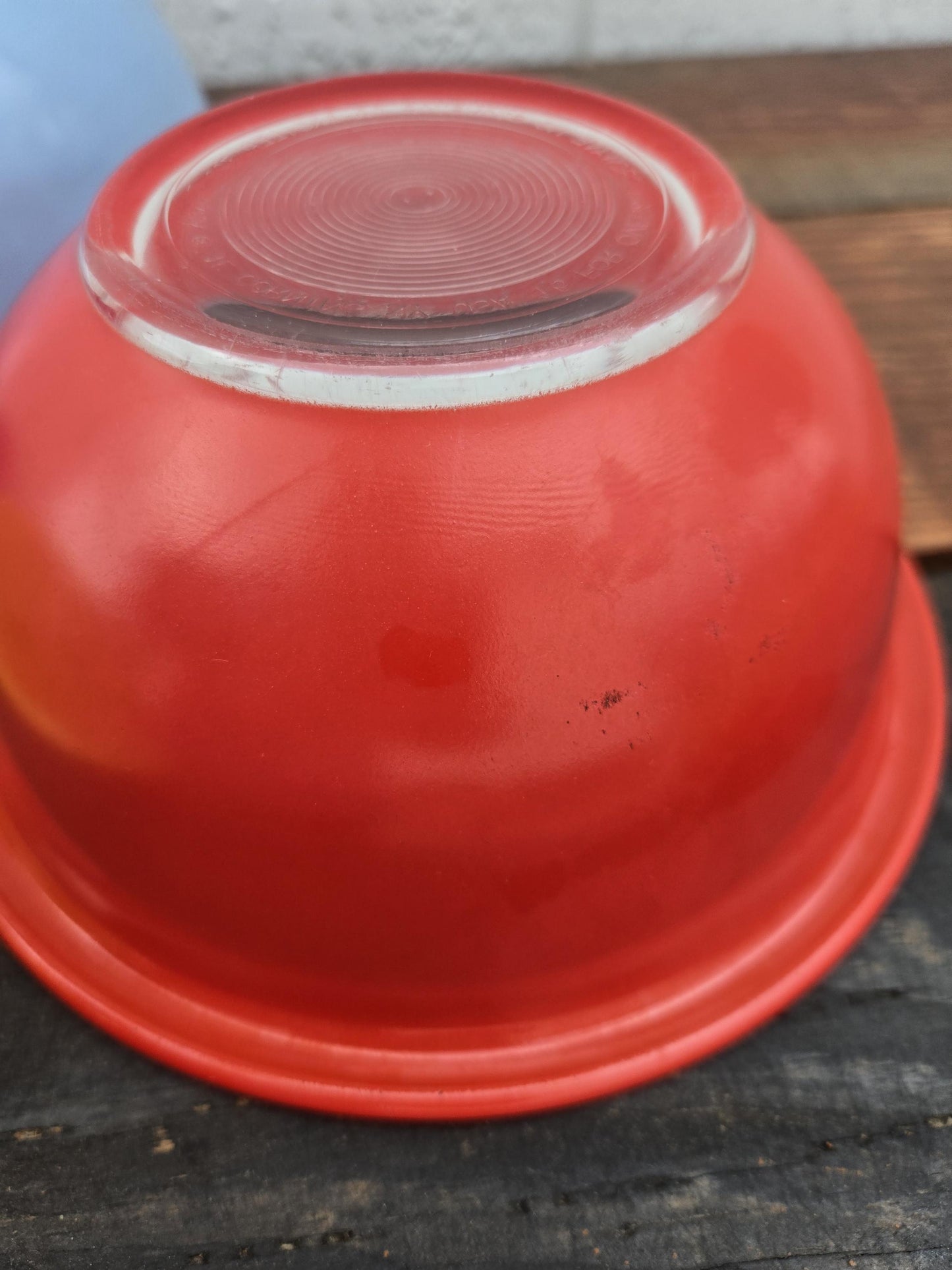 Vintage Pyrex Primary Colors Mixing Bowls (4)