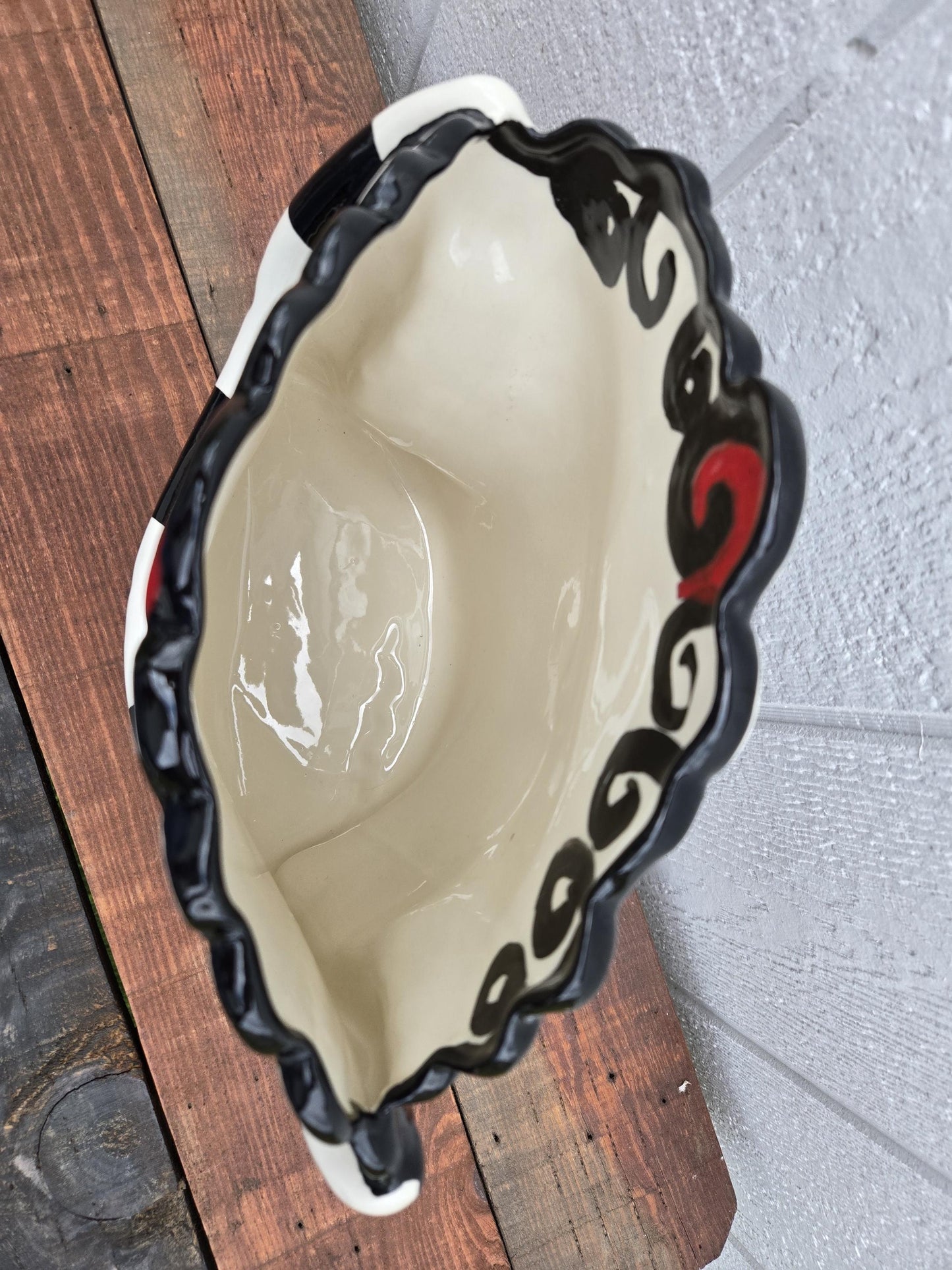 Babroff Ceramic Whimsical Magazine Holder