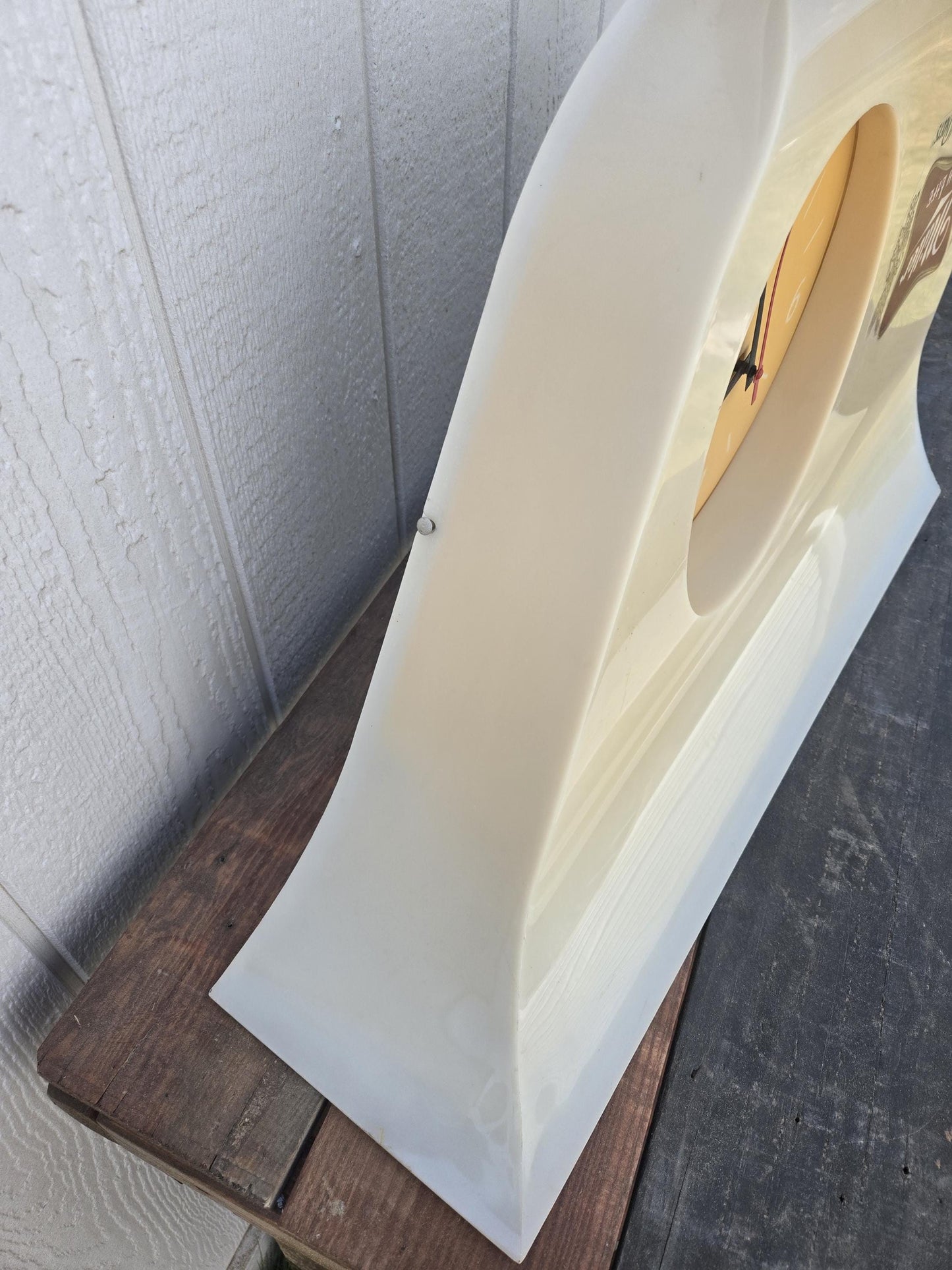 Vintage Miller Lite Beer Shark Wall Clock