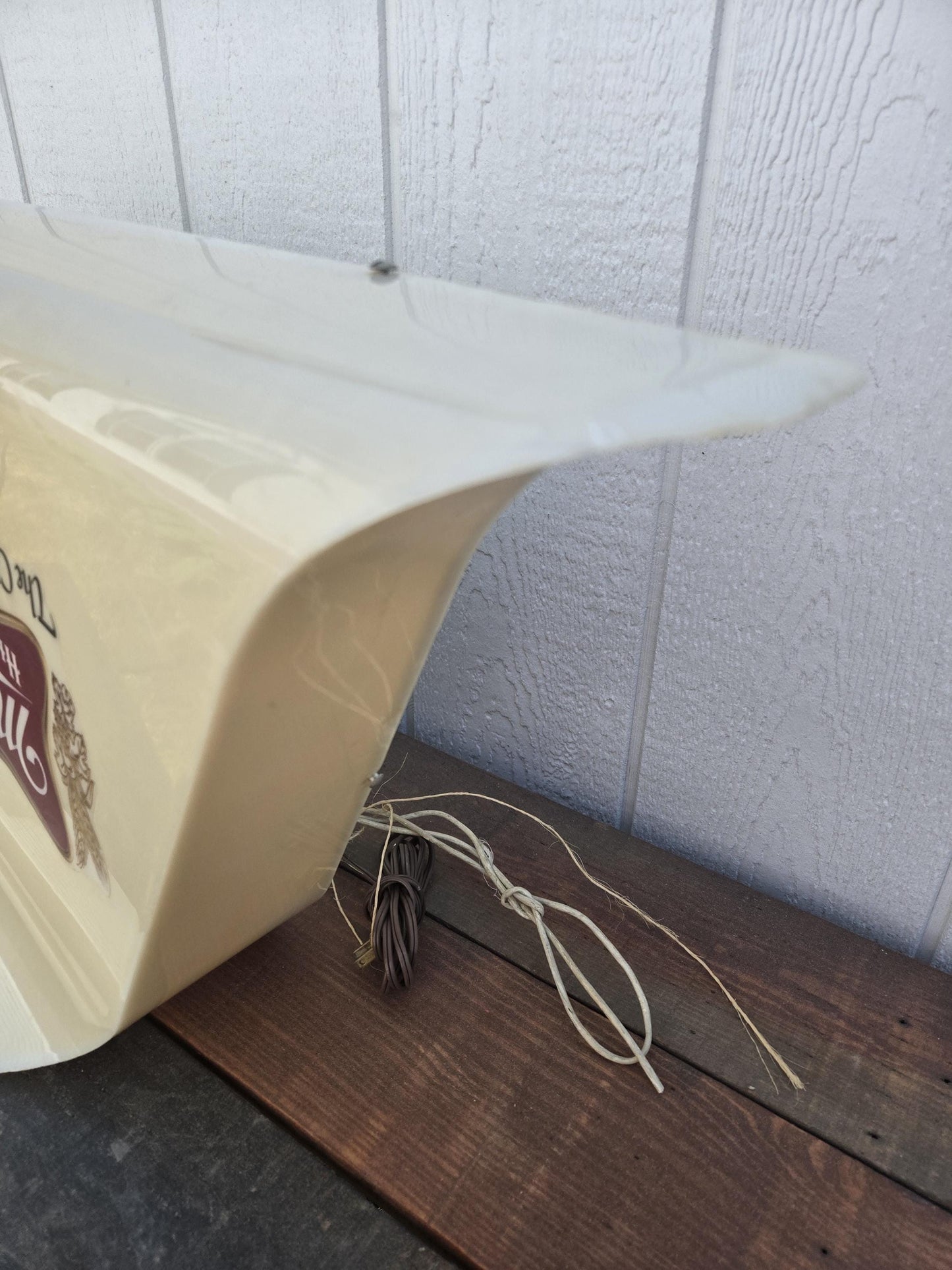 Vintage Miller Lite Beer Shark Wall Clock