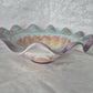 Vintage Mackenzie-Childs Brittany Ruffled Bowl